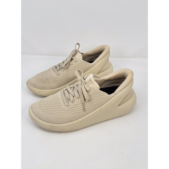 KIZIK Roamer Adult Shoes Beige Athletic Low Top Running Sneakers Men 8 Women 9.5 - Picture 7 of 10